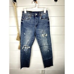NWT BlankNYC 'The Howard" Mid-Rise Loose, Cropped Jeans 25